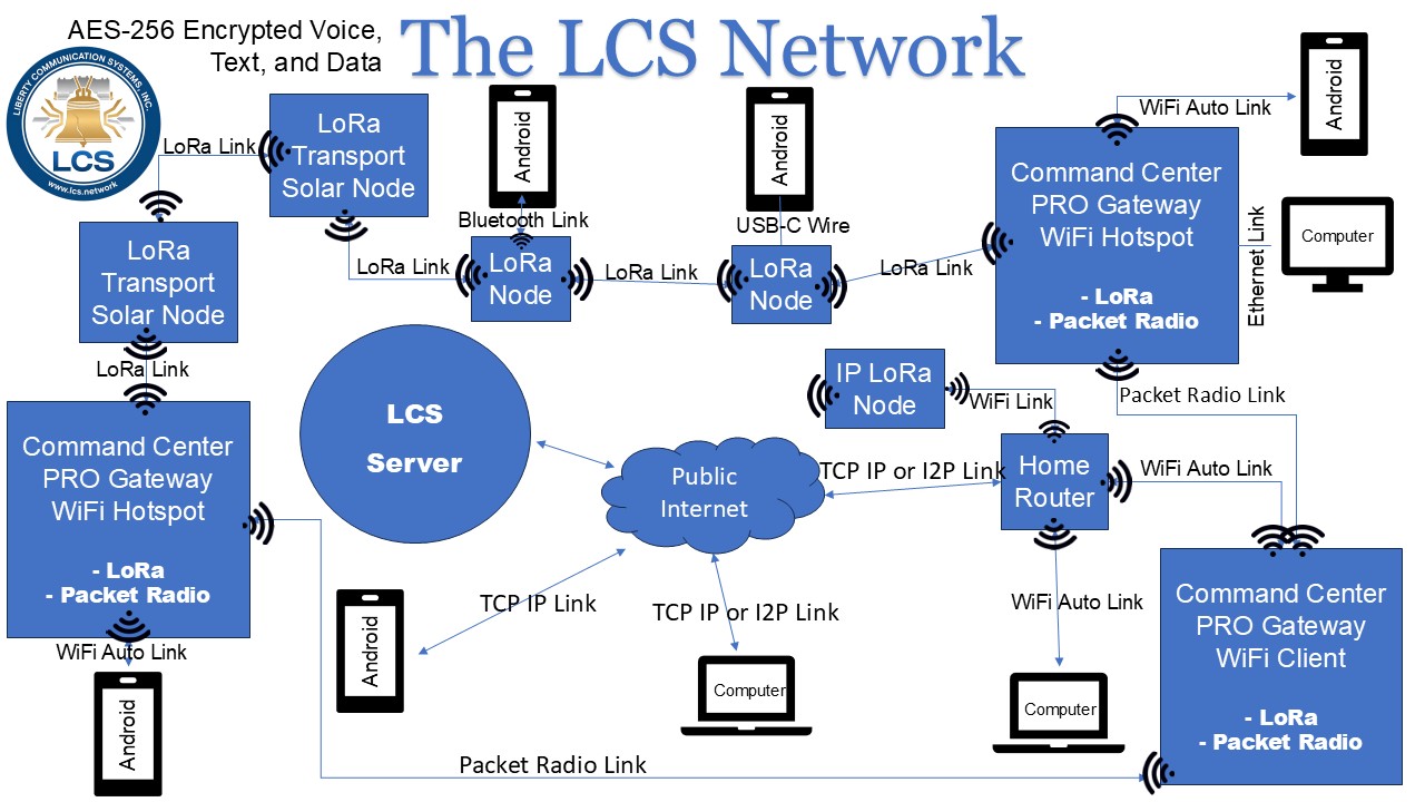 Reticulum network diagram